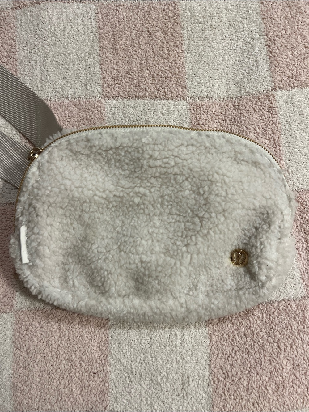 Lululemon Everyday Belt Bag with Gold Accent